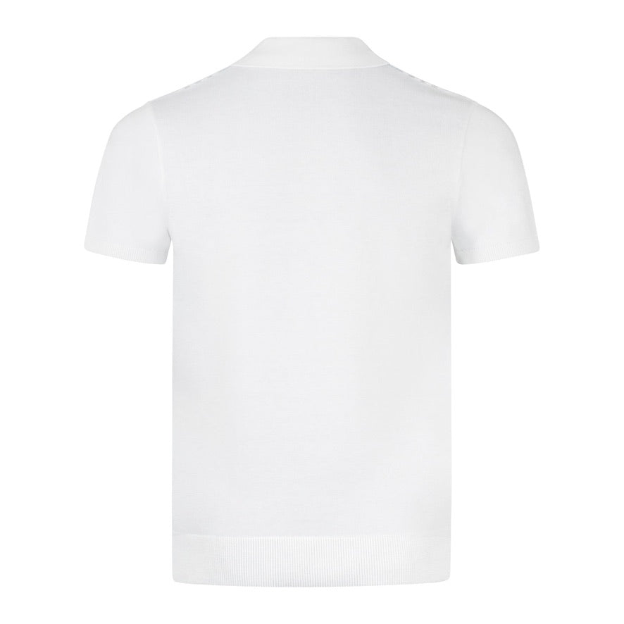 Gabicci Vintage Searle Polo Shirt - White