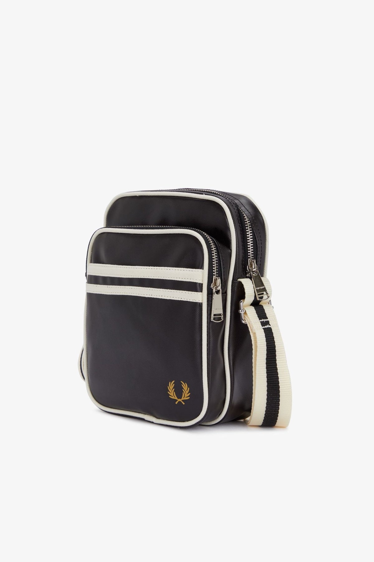 Fred perry Classic Side Bag - Black/Ecru