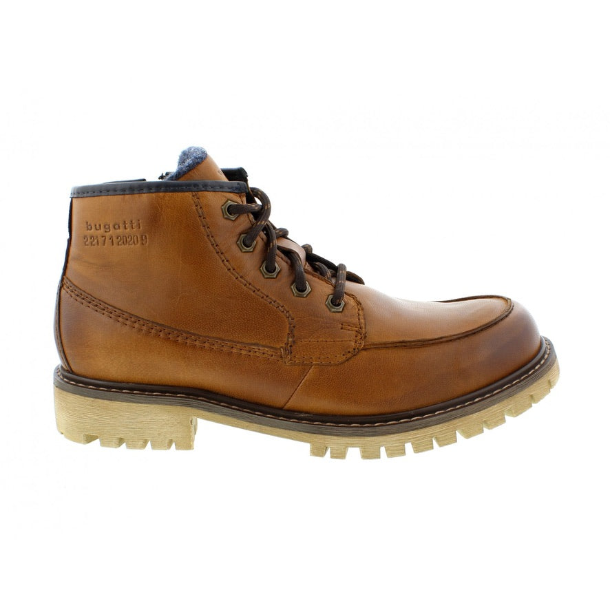 Bugatti Justin Boots - Cognac