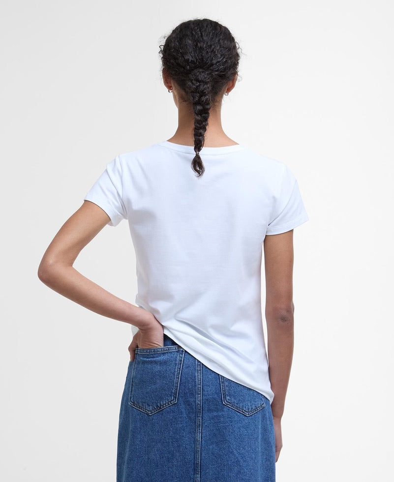 Barbour Rowan T-Shirt - White