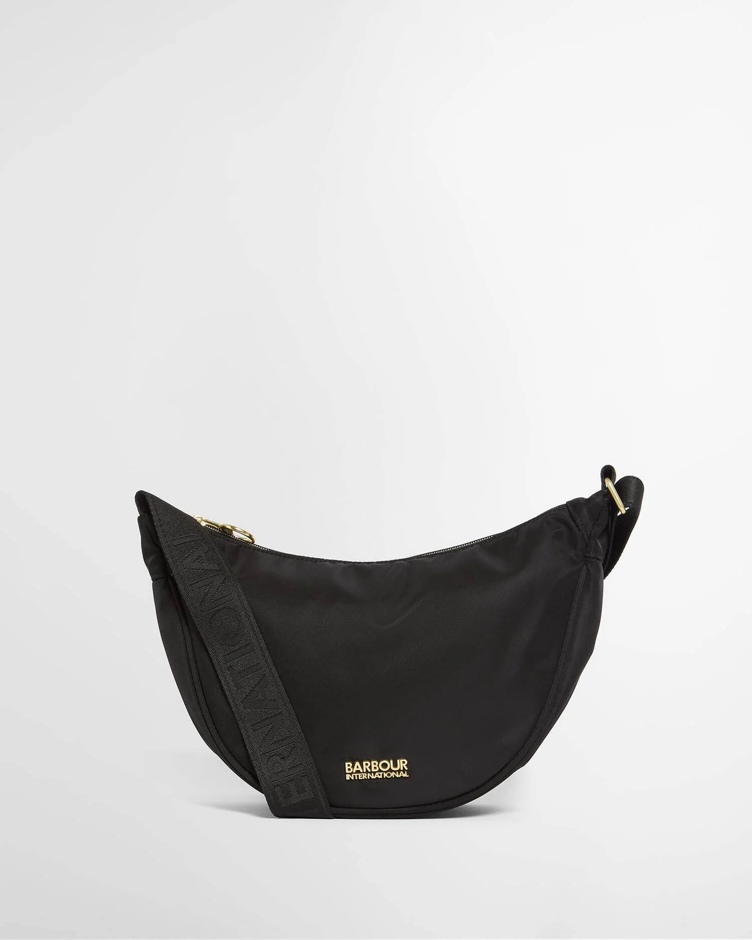 Barbour International Qualify Shoulder Sling Bag - Black