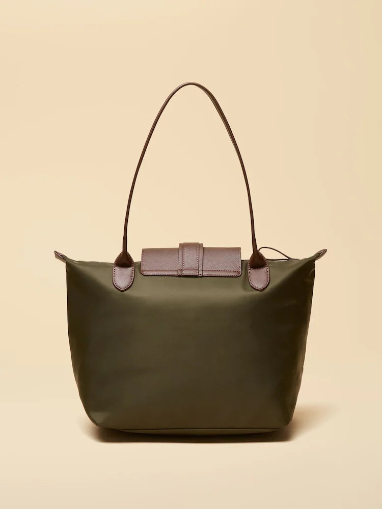 Joules Edie Khaki Shopper Bag