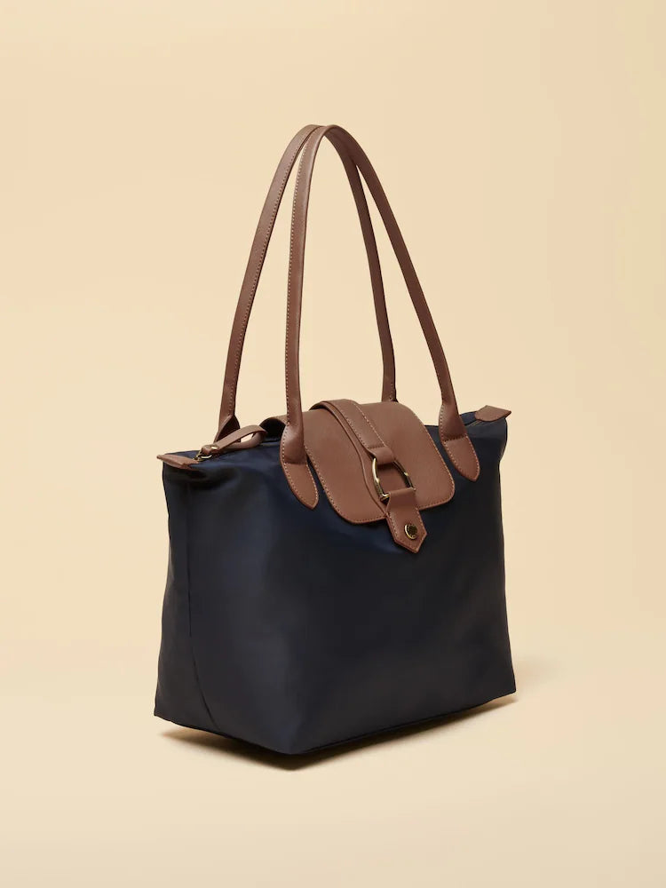 Joules Edie Navy Tote Shoulder Bag