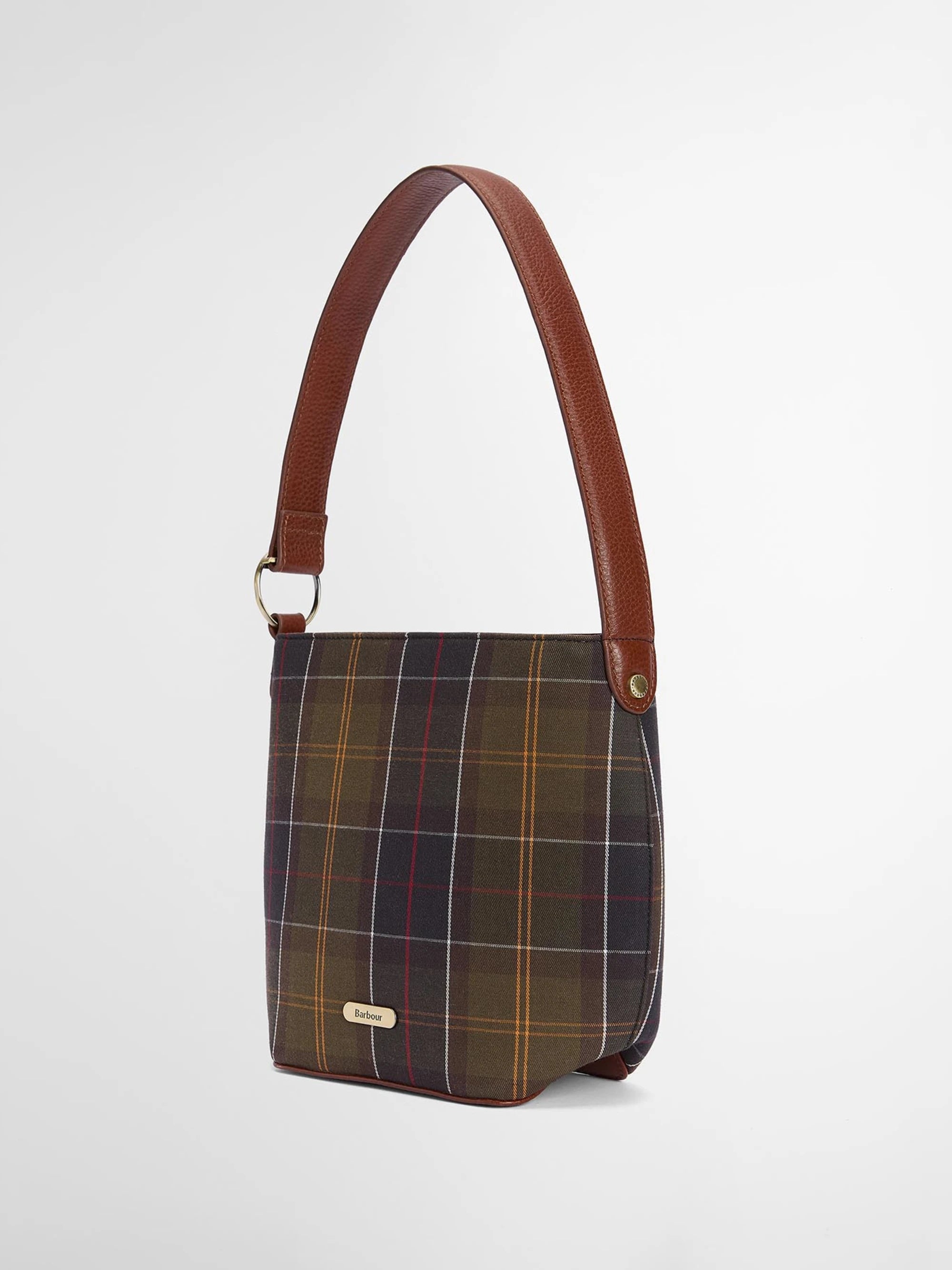 Barbour Cedar Tartan Bucket Bag - Classic Tartan