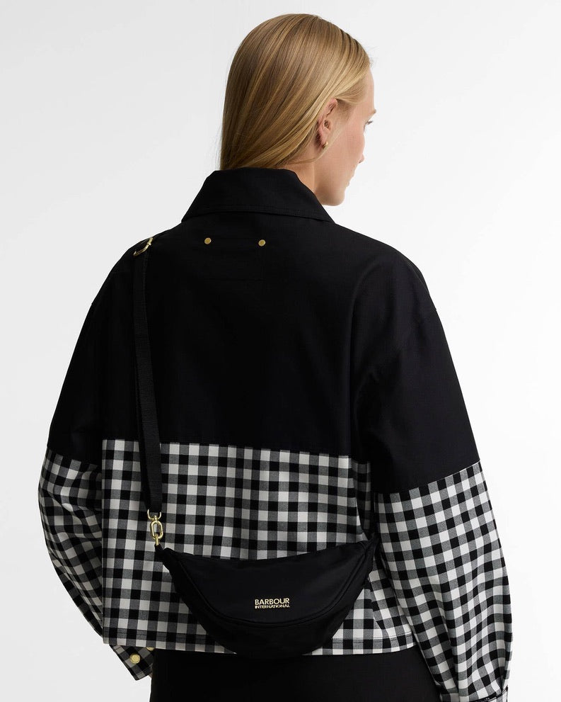 Barbour International Qualify Micro Sling Bag - Black