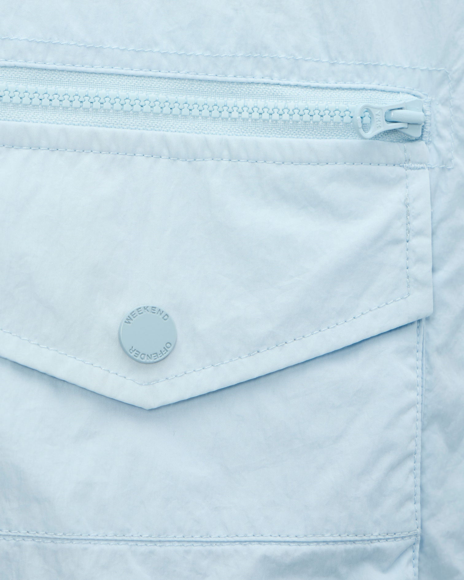 Weekend Offender Vinnie Pocket Overshirt - Sky