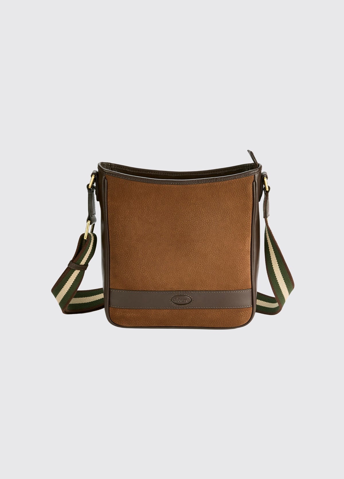Dubarry Tullyfern Suede And Leather Handbag - Walnut