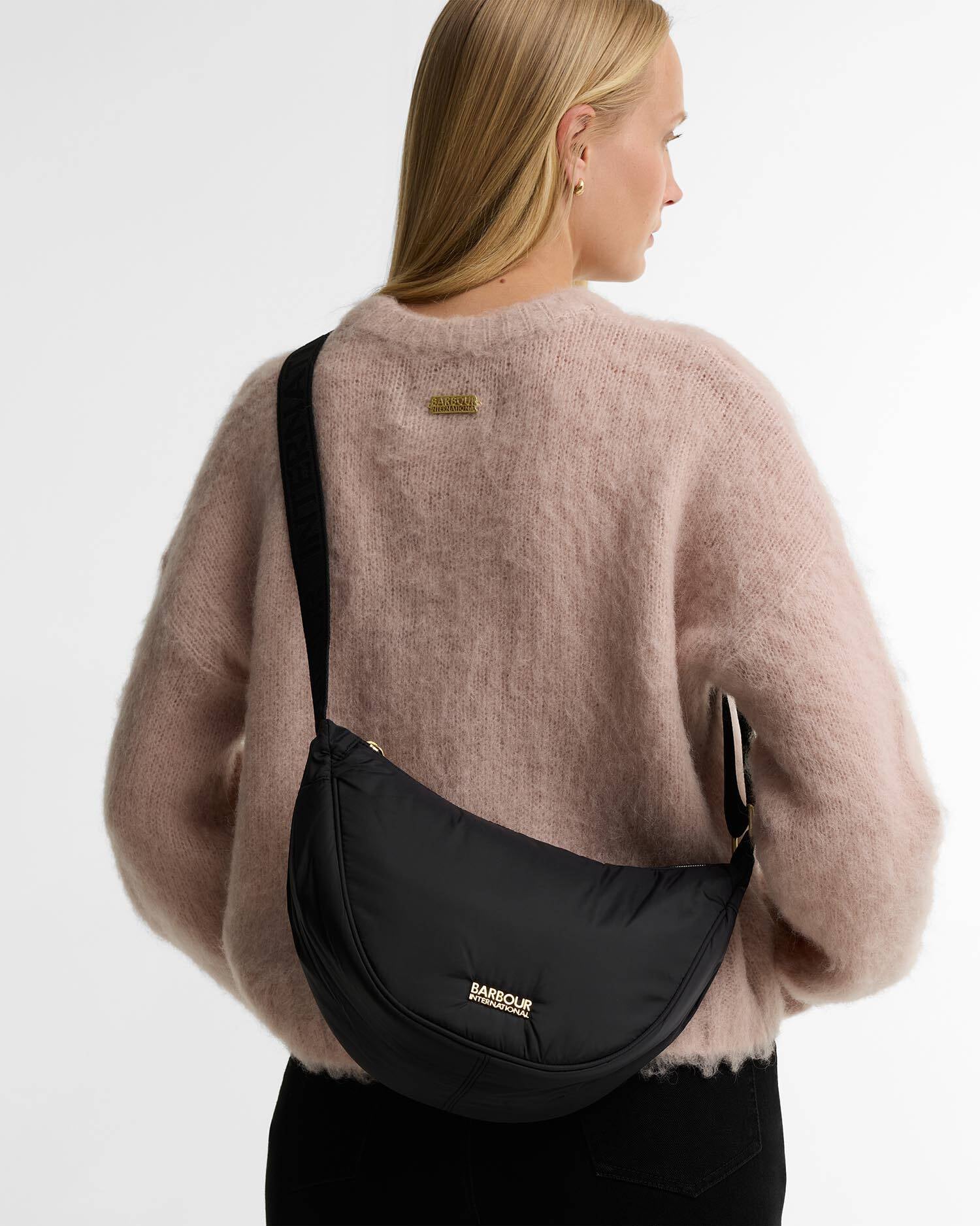 Barbour International Monaco Sling Bag - Black