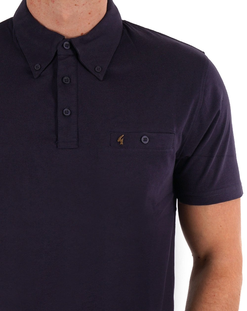 Gabicci Vintage Ladro Polo Shirt - Navy