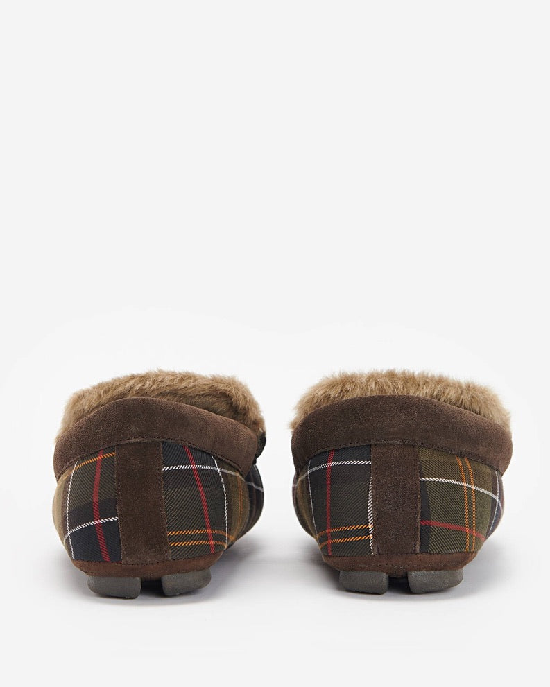 Barbour Monty Slippers - Classic Tartan