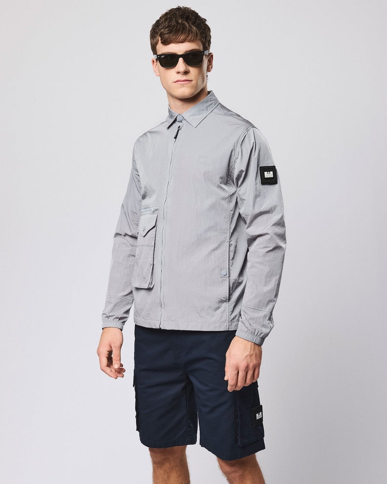 Weekend Offender Vinnie Pocket Overshirt - Smokey