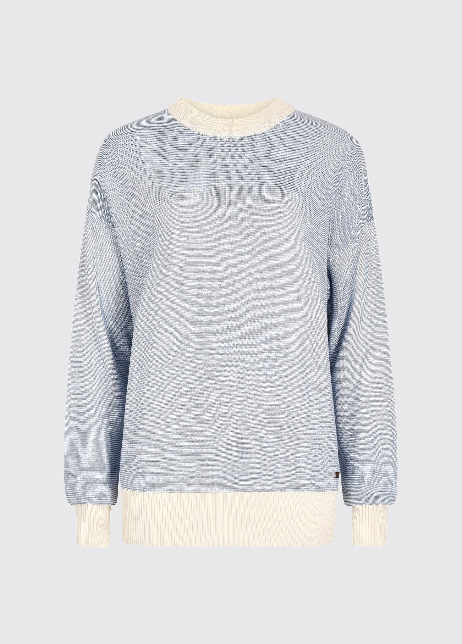 Dubarry Carrick Women’s Bamboo Blend Sweater - Dusty Blue