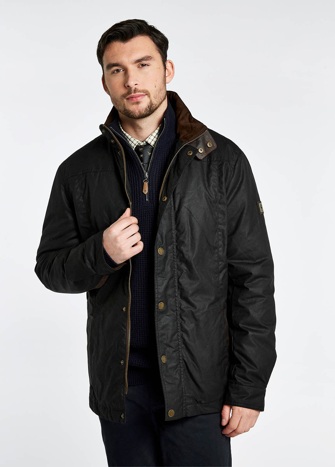 Dubarry Carrickfergus Waxed Jacket - Black