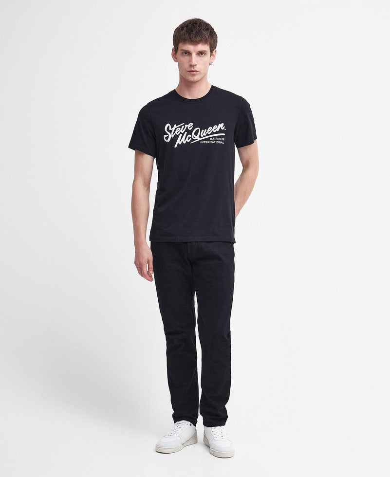 Barbour International SMQ Strike T-Shirt - Black