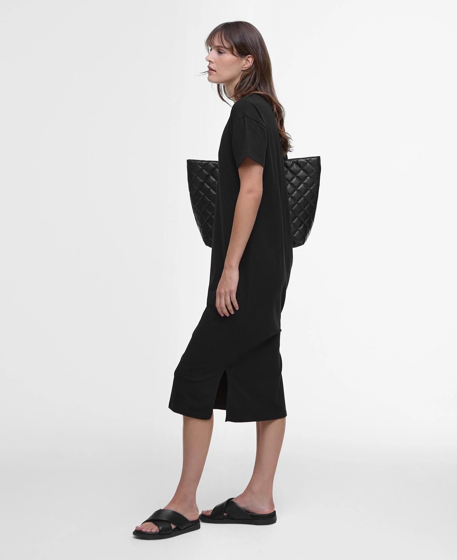 Barbour International Emerson Midi Dress - Black