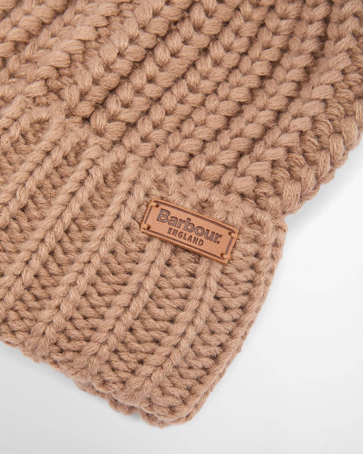 Barbour Saltburn Beanie Hat - Mink