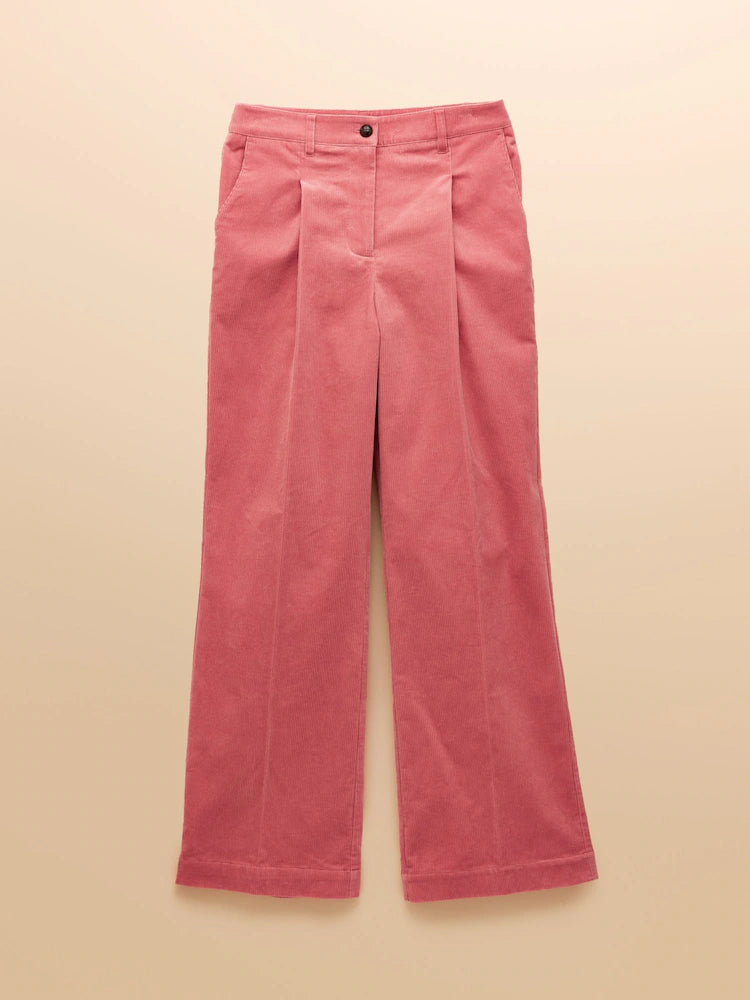 Joules Fernhill Cord Pink Trousers