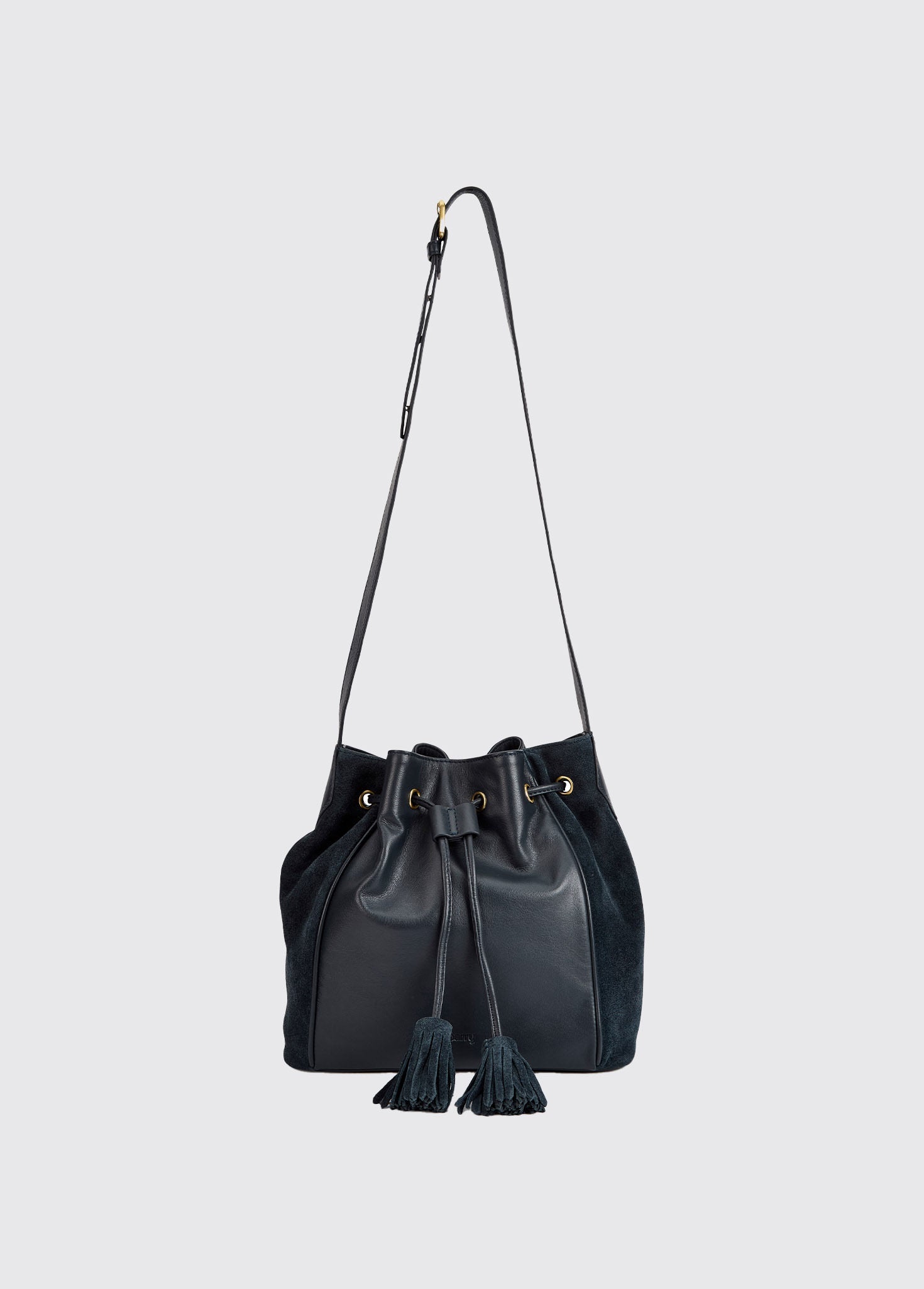 Dubarry Doonbeg Cross-body bucket bag - Navy