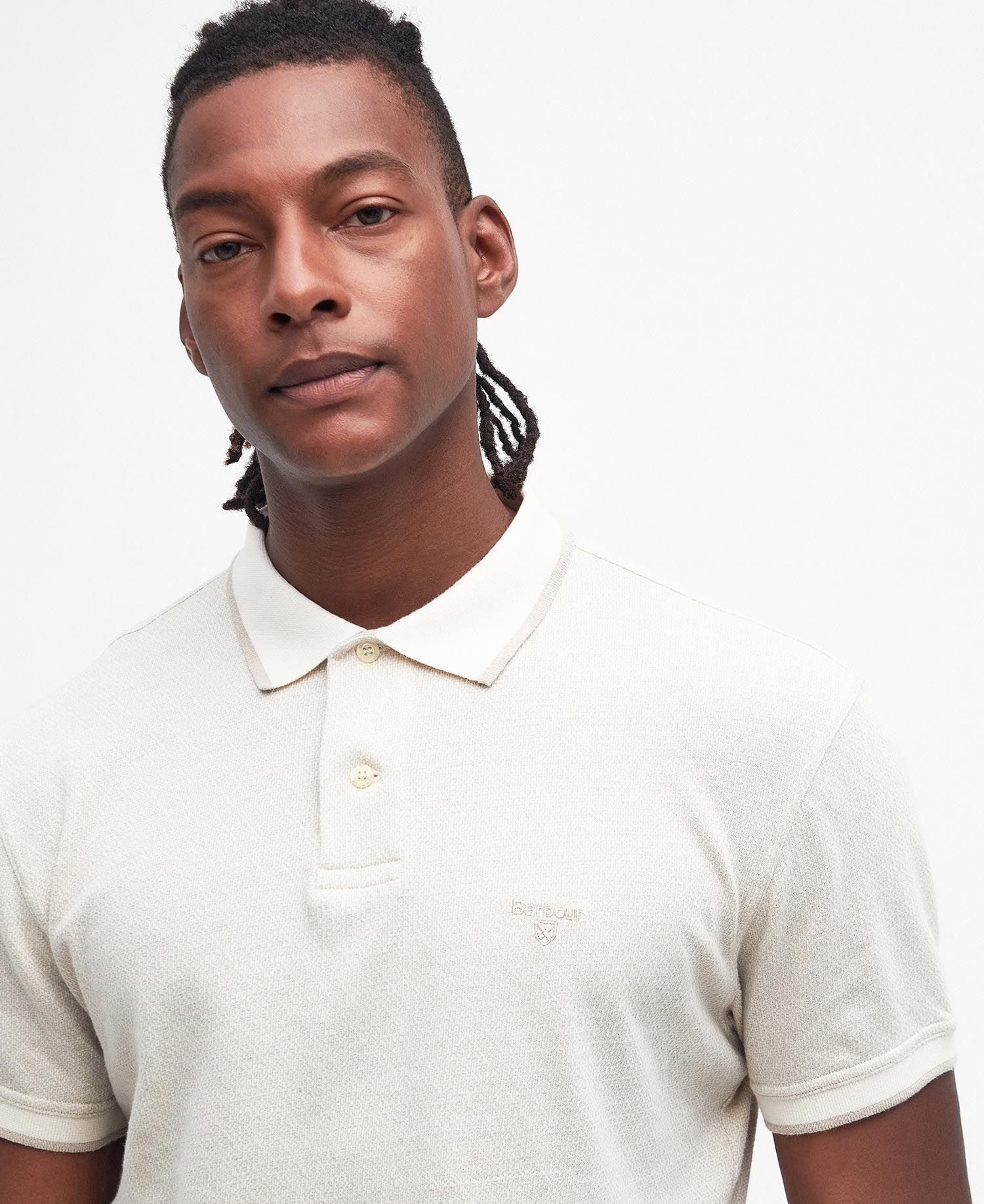 Barbour Powburn Polo Shirt - Mist