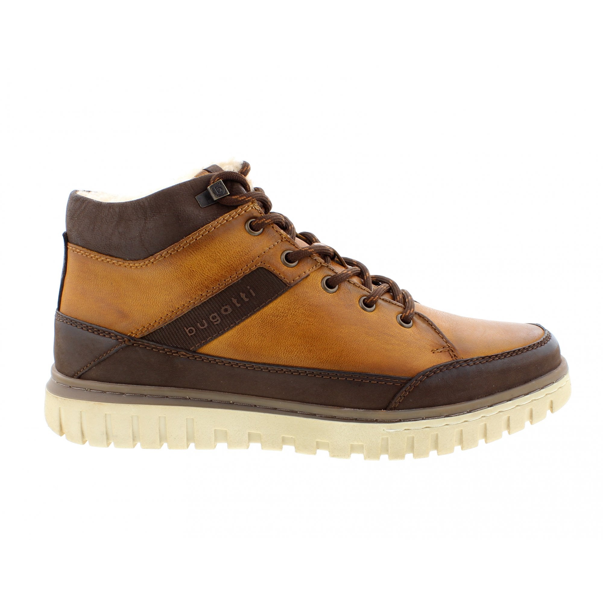 Bugatti Warne Boots - Cognac/ Dark Brown
