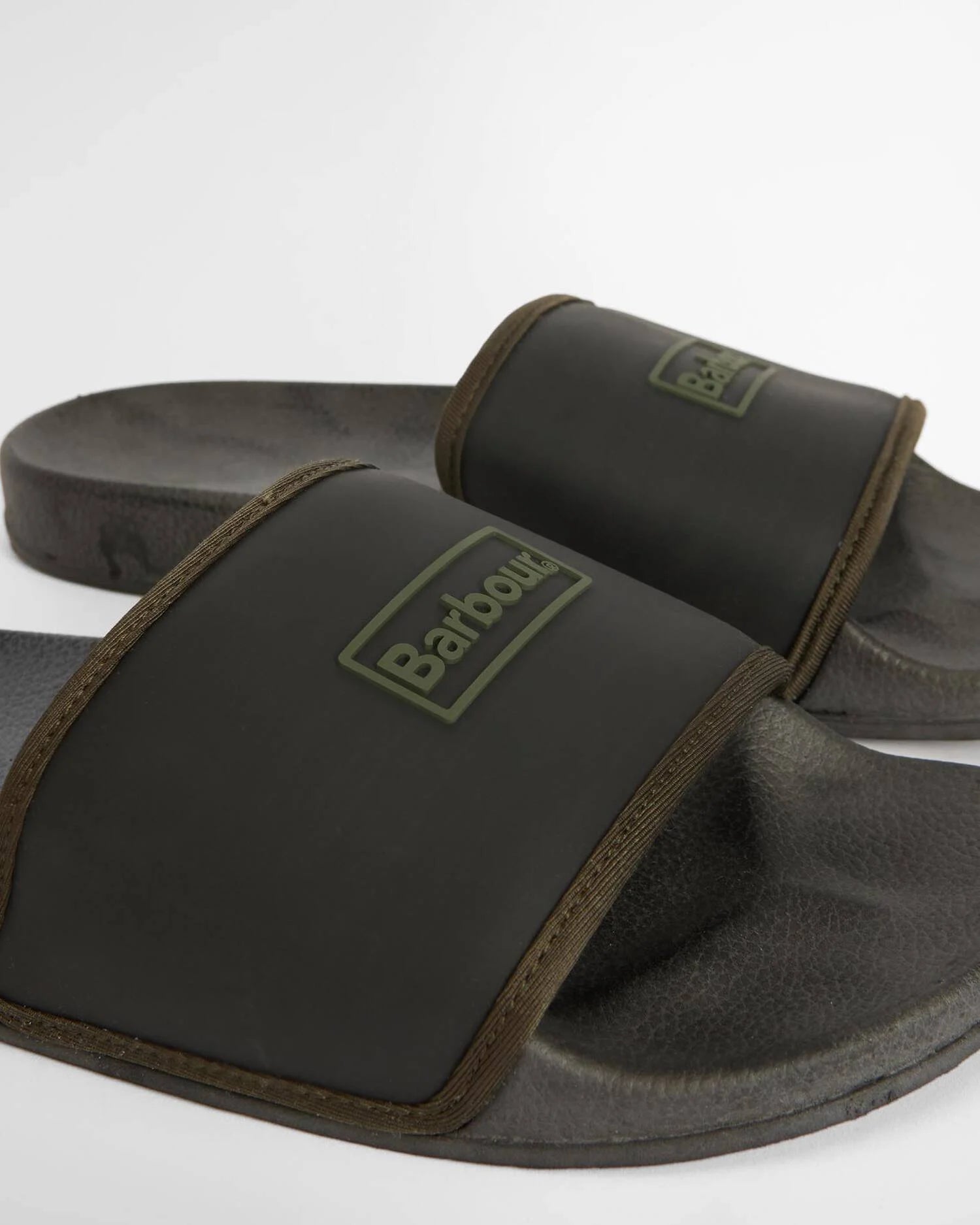 Barbour Cresswell Sliders - Black