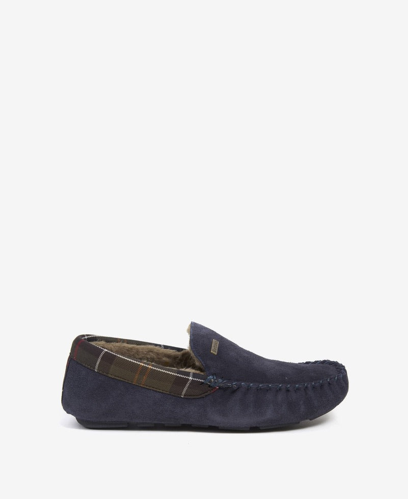 Barbour Monty Slippers - Navy