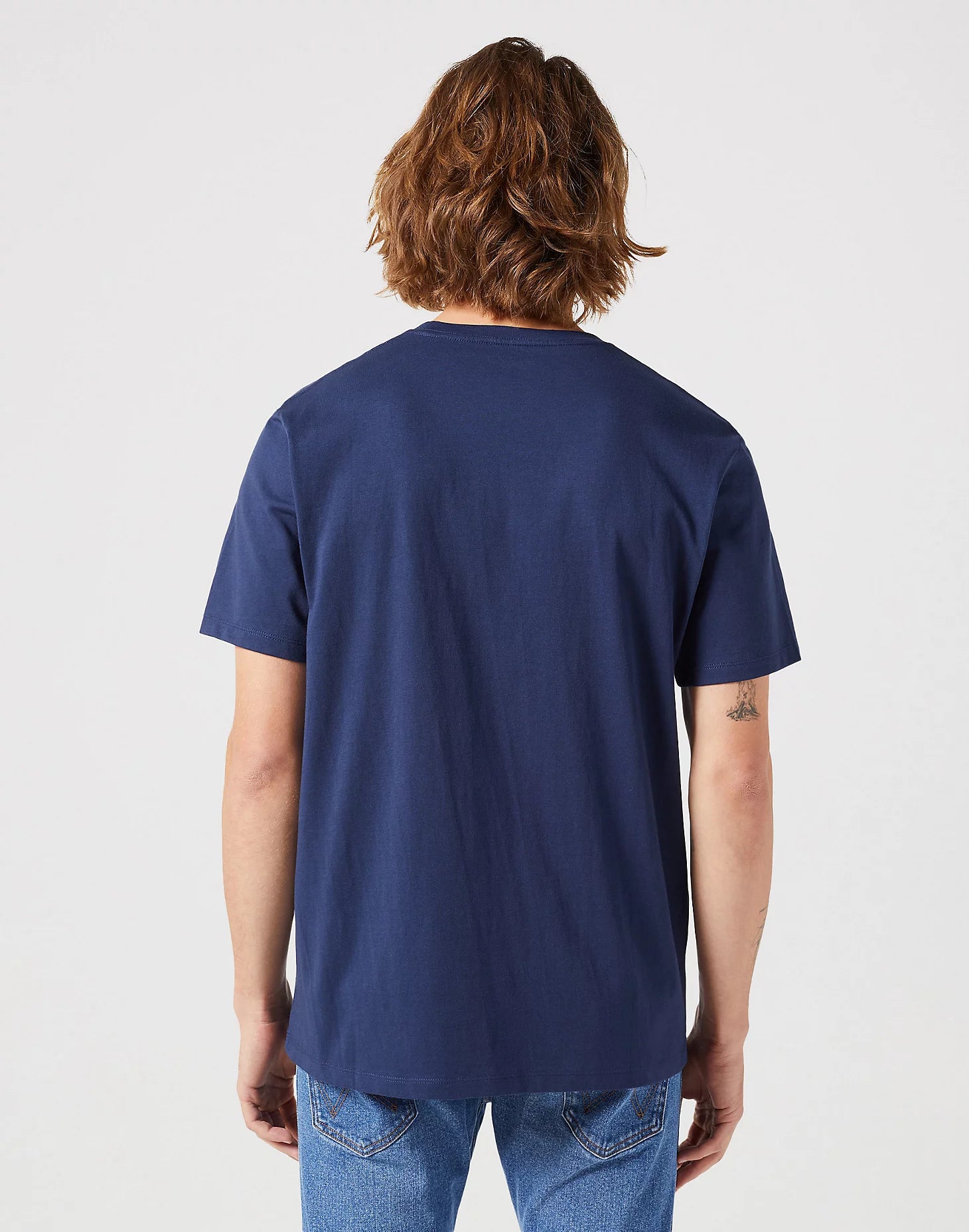 Wrangler Sign Off T-Shirt - Navy