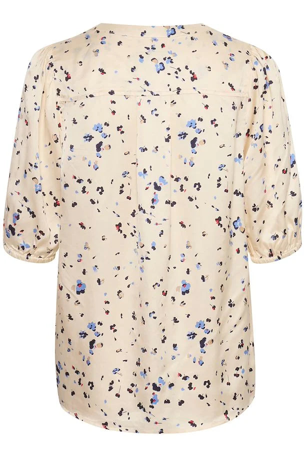 Culture Taila Blouse - Whitecap
