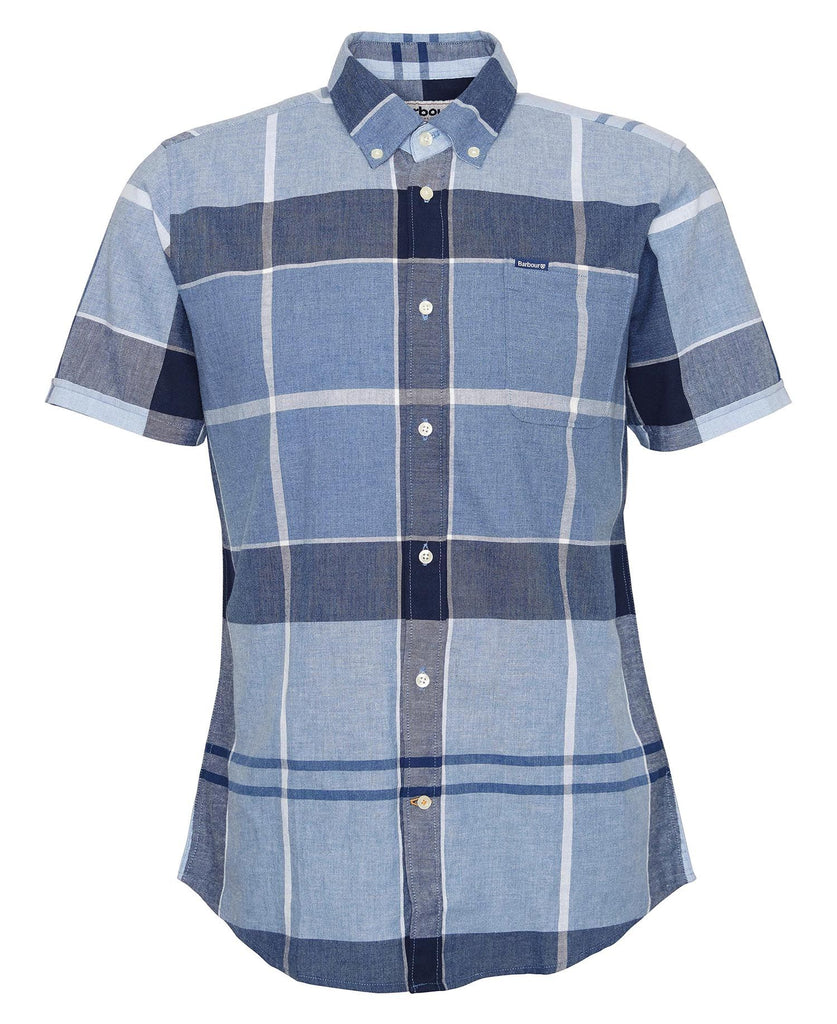 Barbour Doughill Short Sleeved Shirt - Berwick Blue