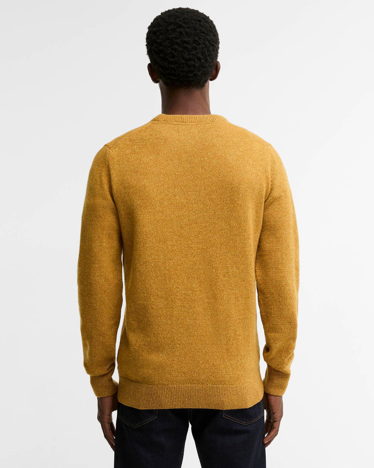 Barbour Essential Tisbury Crew-Neck Jumper - Copper