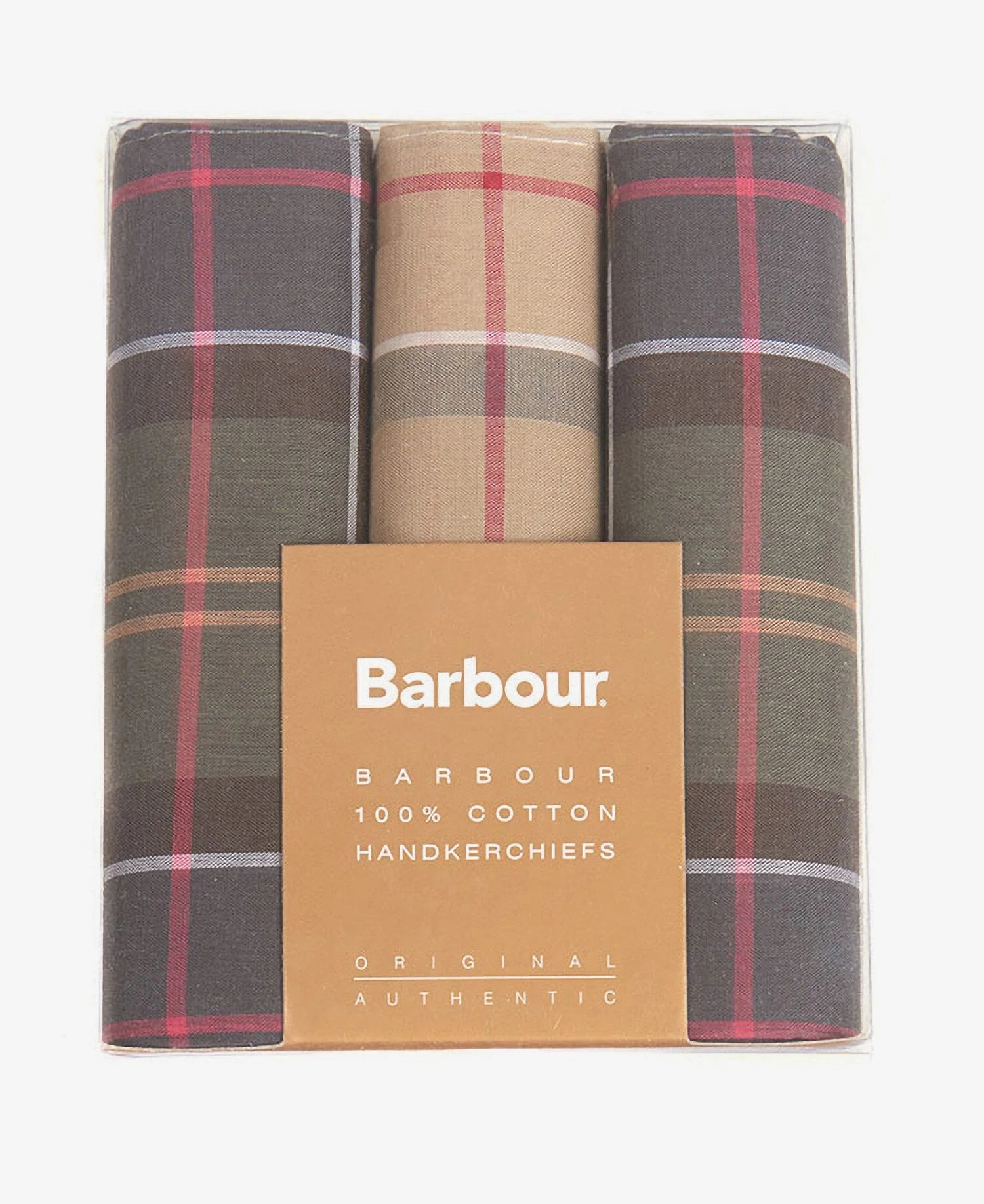 Barbour Tartan Handkerchief 3 Pack - Classic Tartans