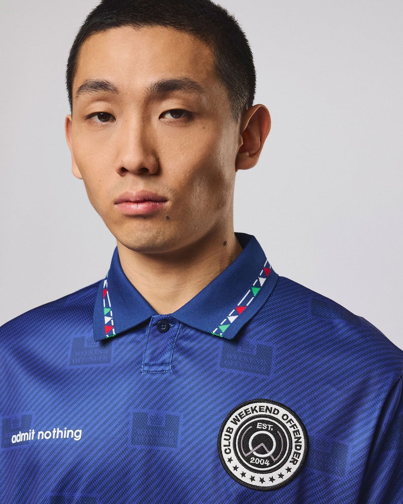 Weekend Offender Italy Football Shirt Blue