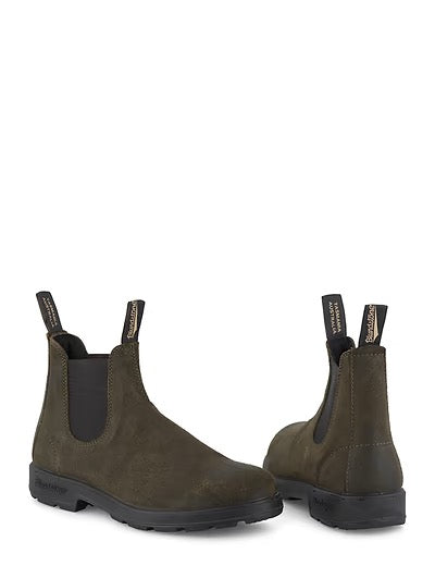 Blundstone 1615 - Dark Olive Rub Suede
