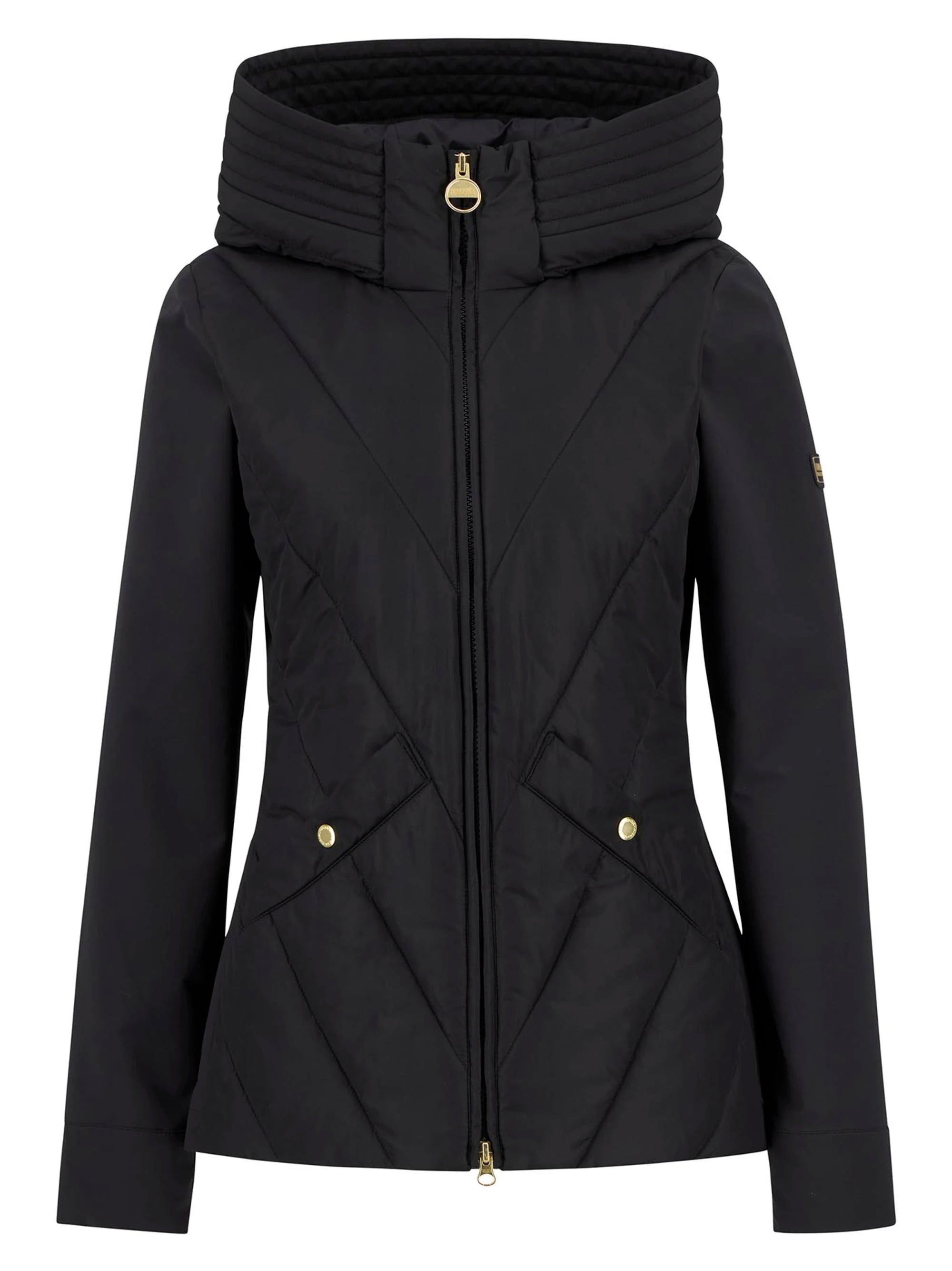 Barbour International Diablo Quilted Sweat - Black