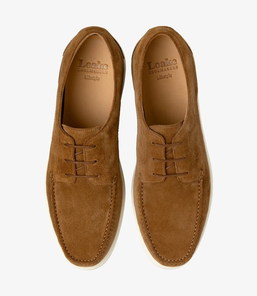 Loake Sardinia Loafer - Chestnut Suede