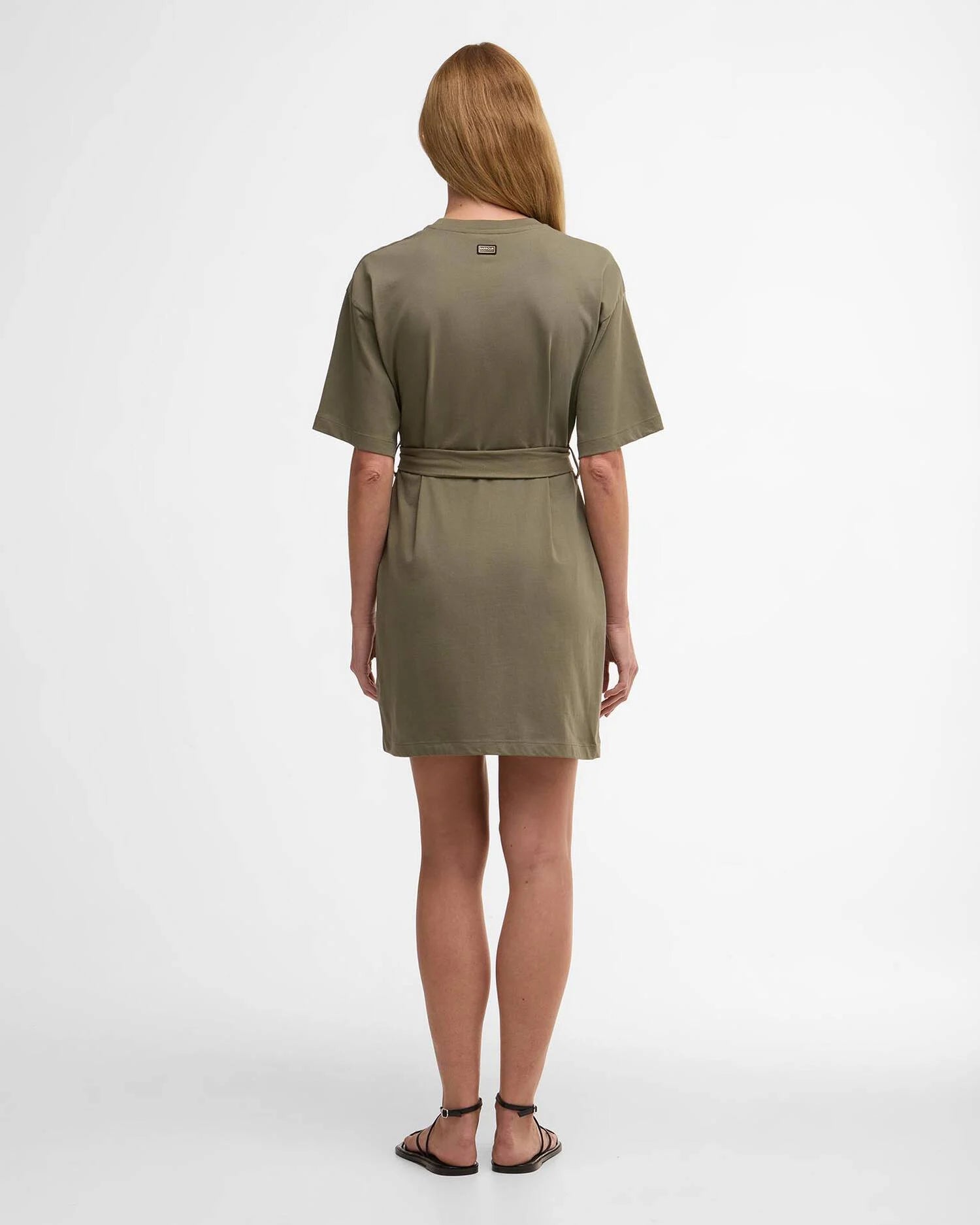 Barbour International Uma Mini Dress - Dusky Khaki