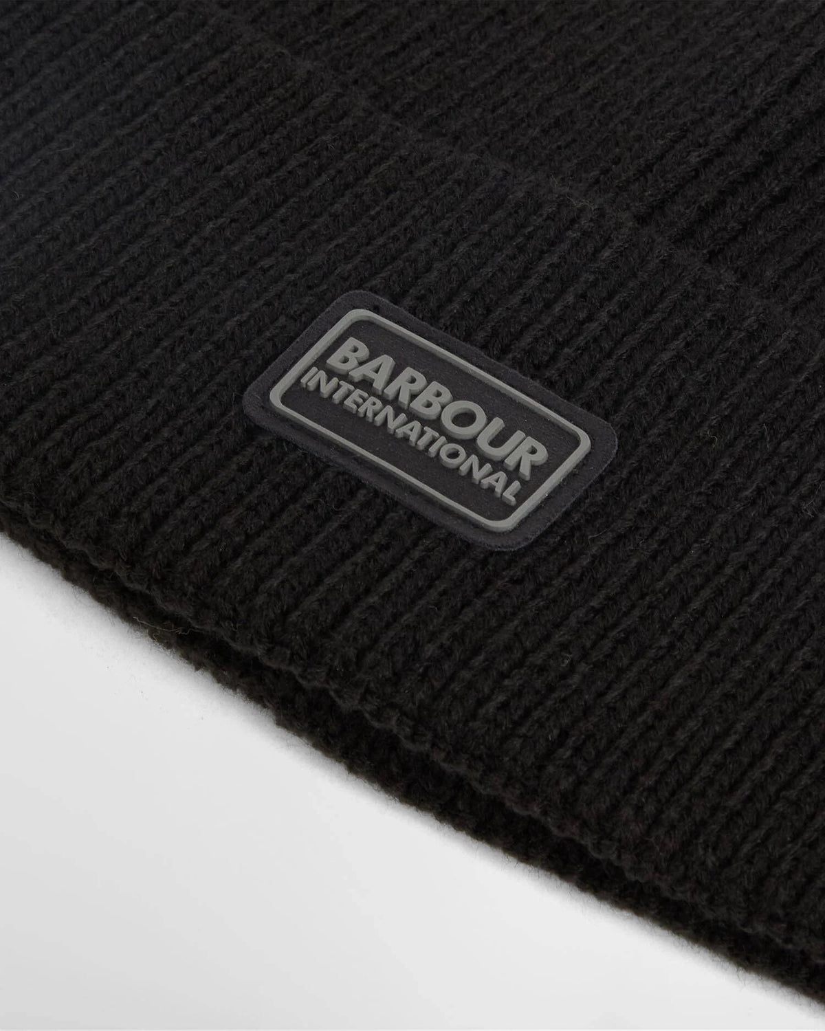 Barbour International Sweeper Legacy Beanie & Scarf Set - Black