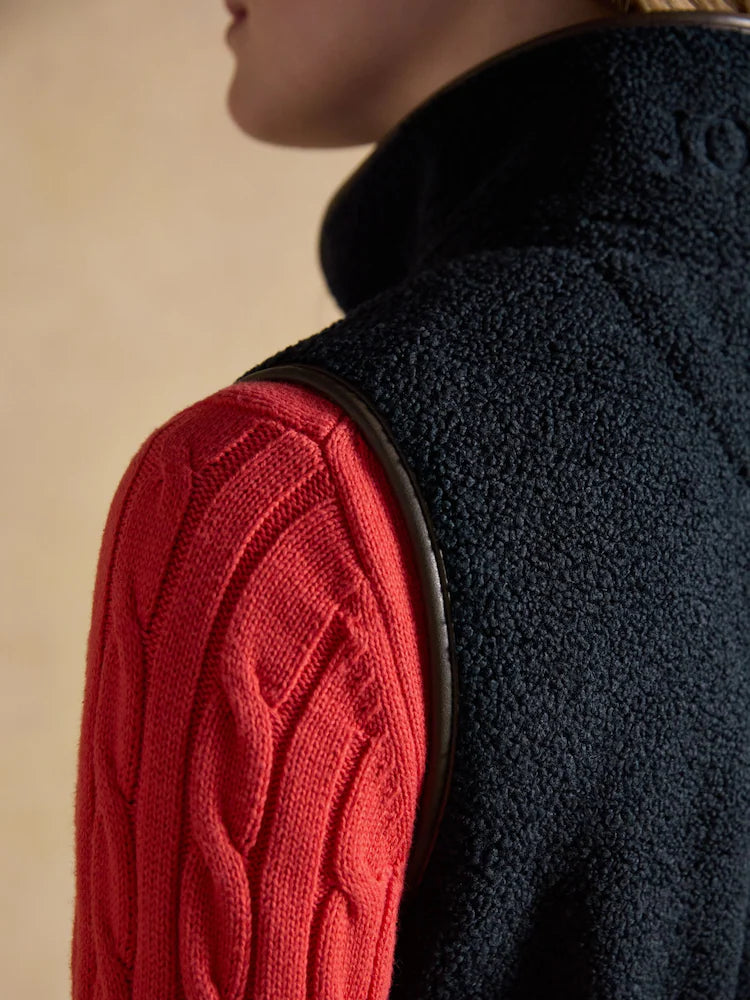 Joules Borg Heritage Fleece Gilet - Navy