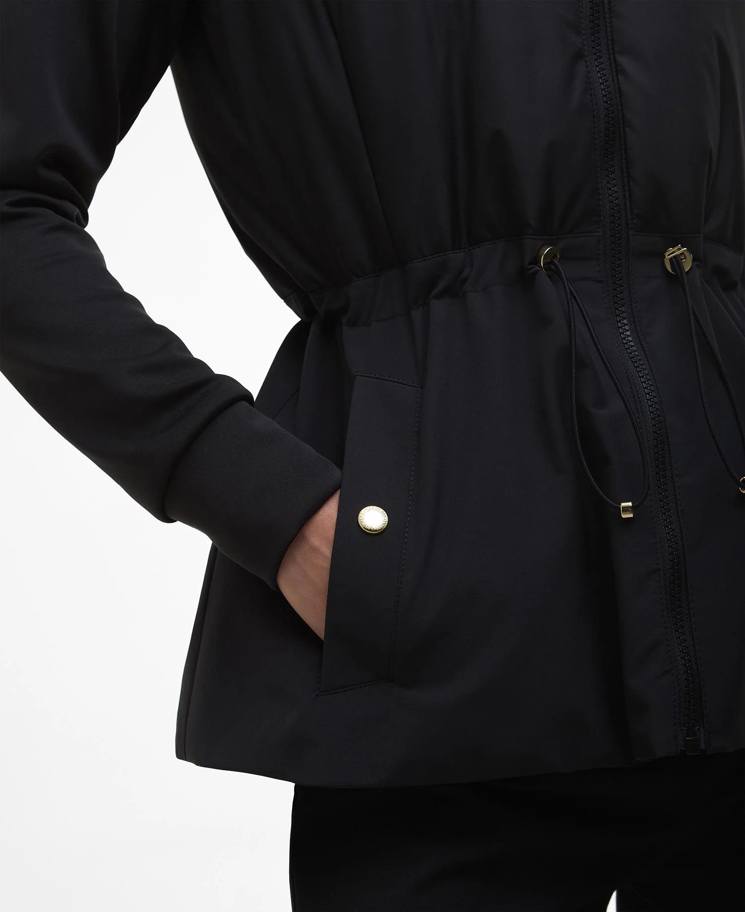 Barbour International Caprice Quilted Sweatshirt - Black