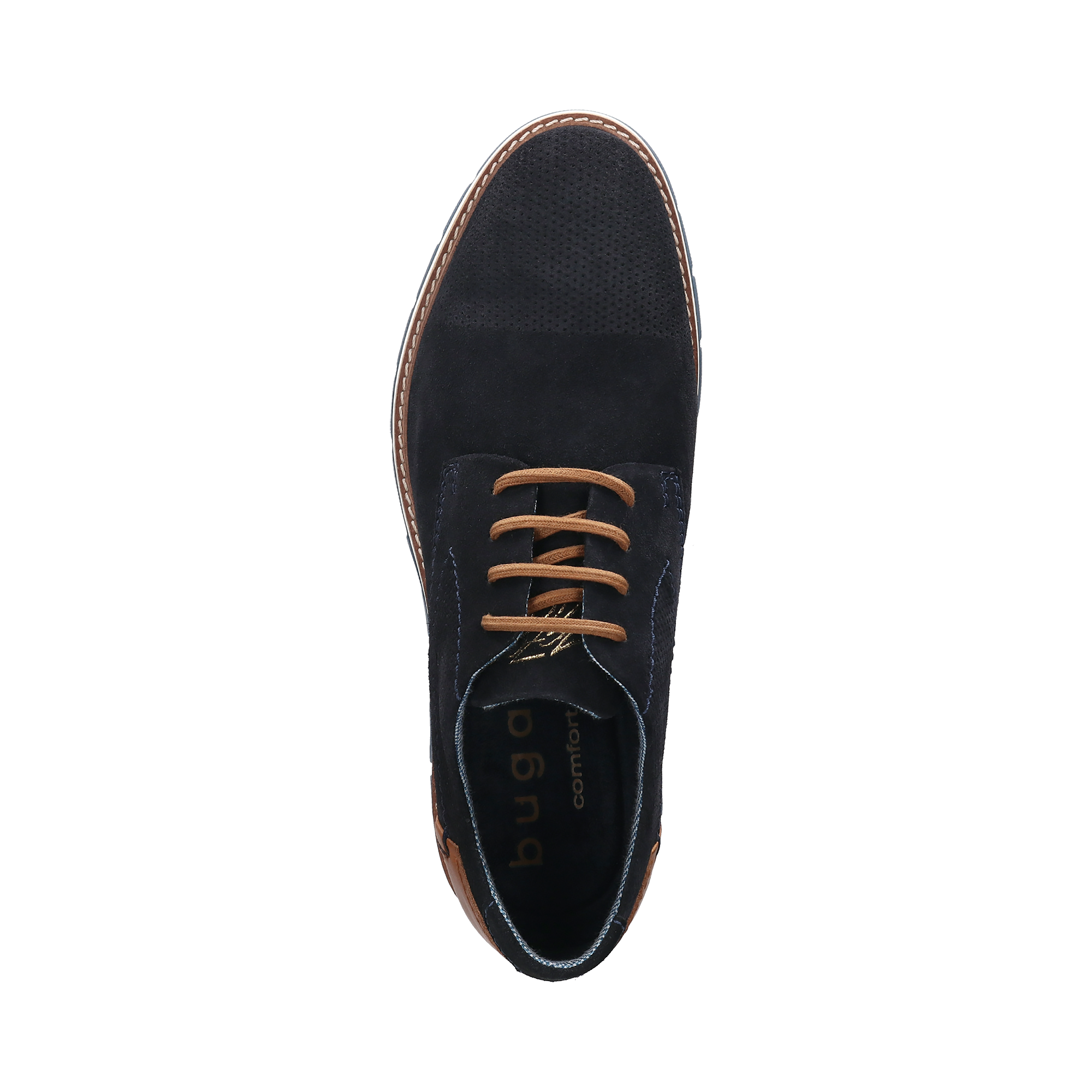 Bugatti Simone Comfort Shoes - Dark Blue