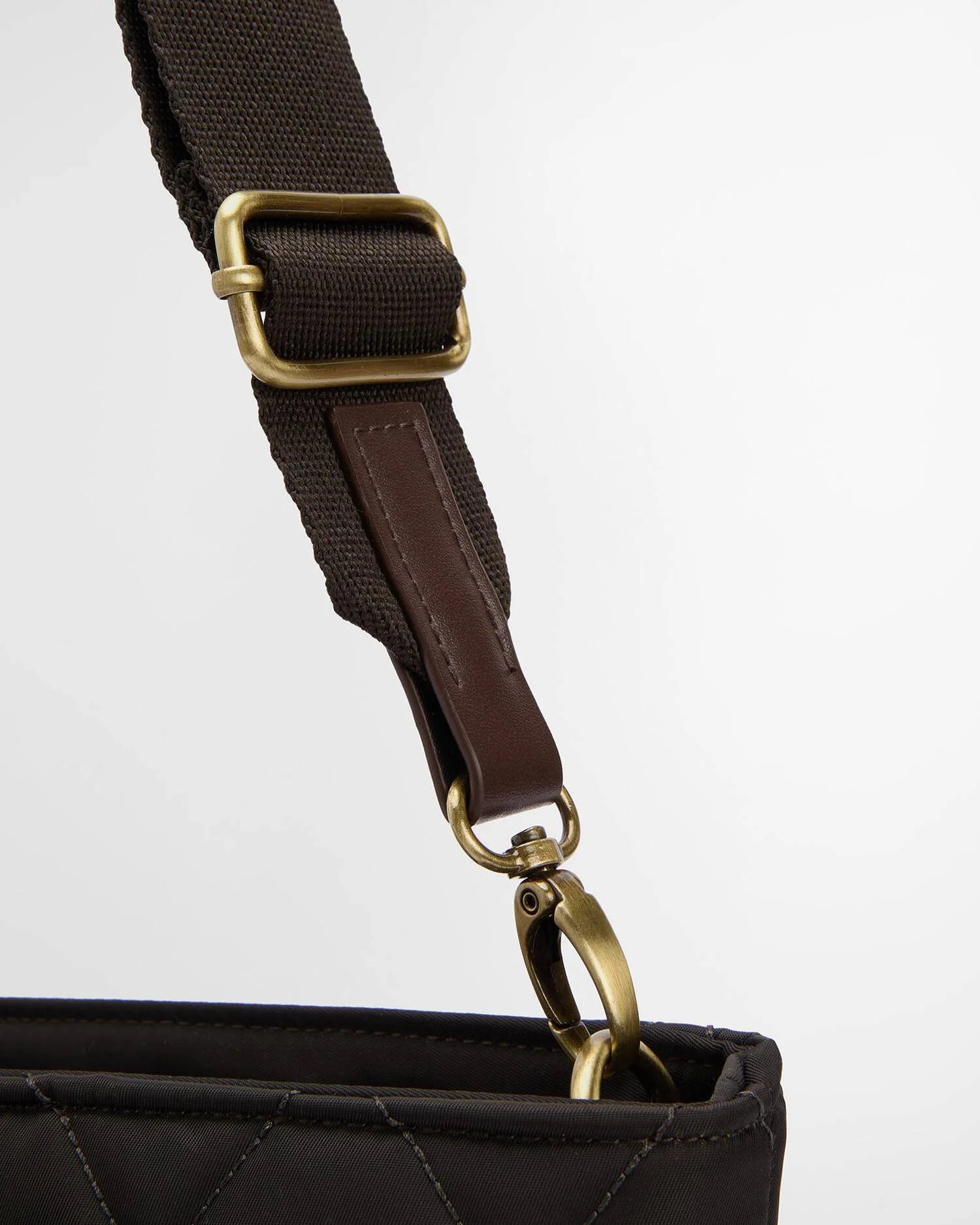 Barbour Mini Quilted Tote Bag - Olive
