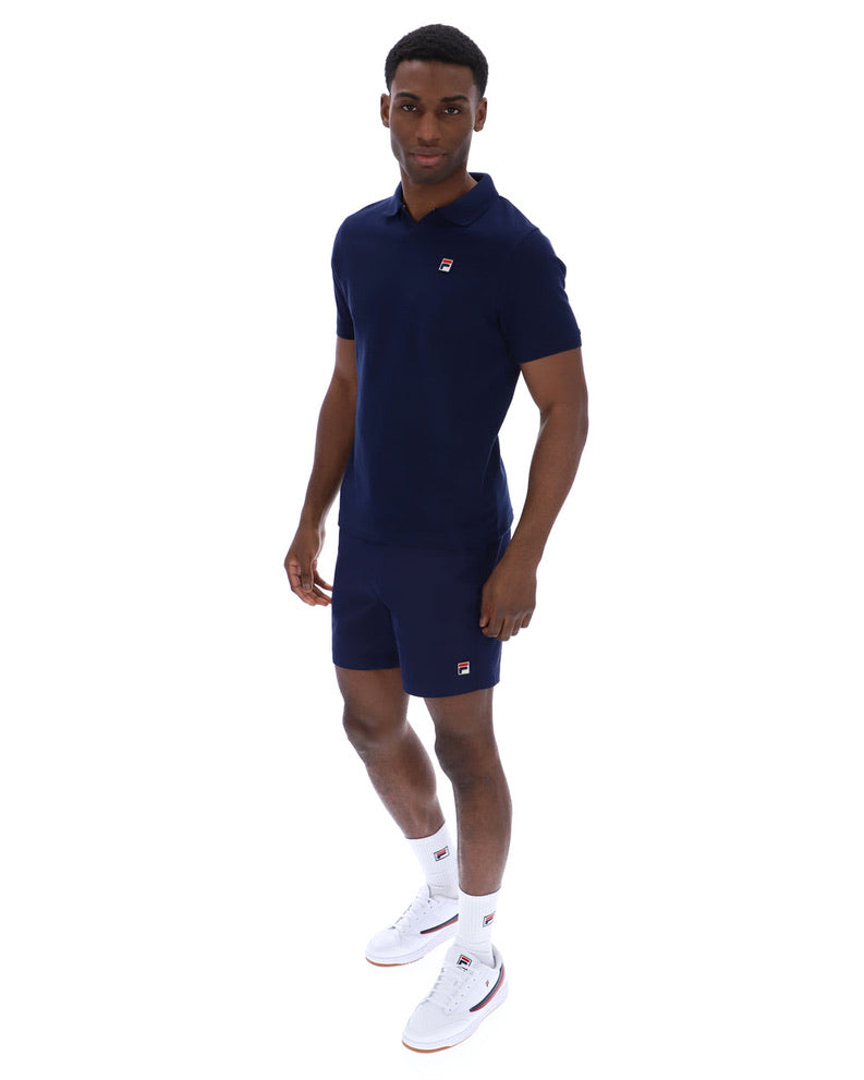 FILA Tristiano Textured Polo - Fila Navy