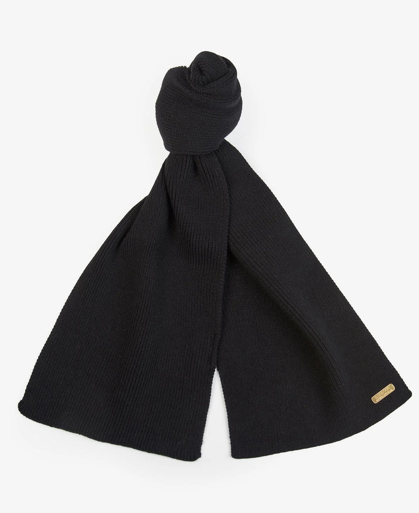 Barbour international Mallory Beanie & Scarf Gift Set - Black