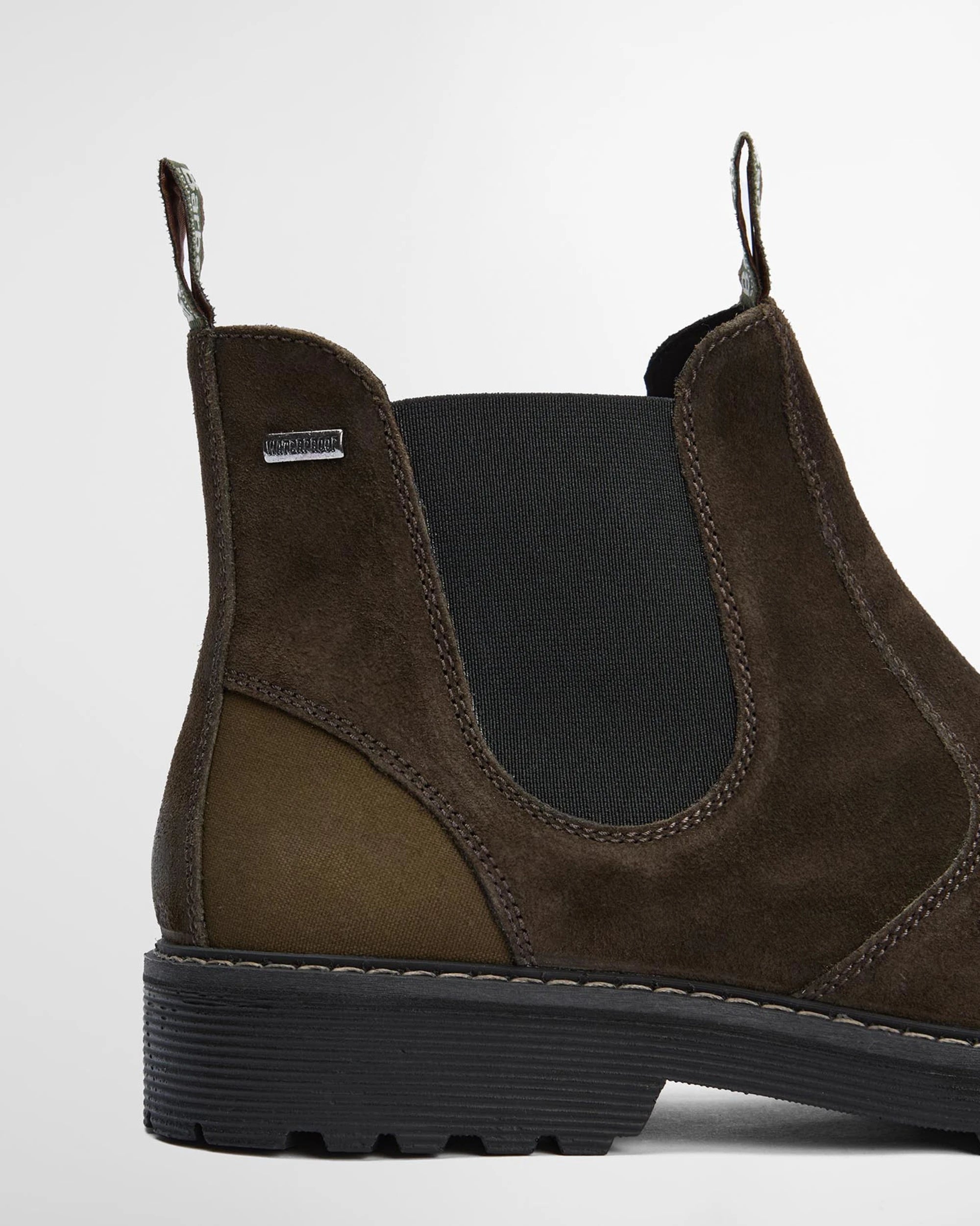 Barbour Patton Chelsea Boots - Oiled Brown