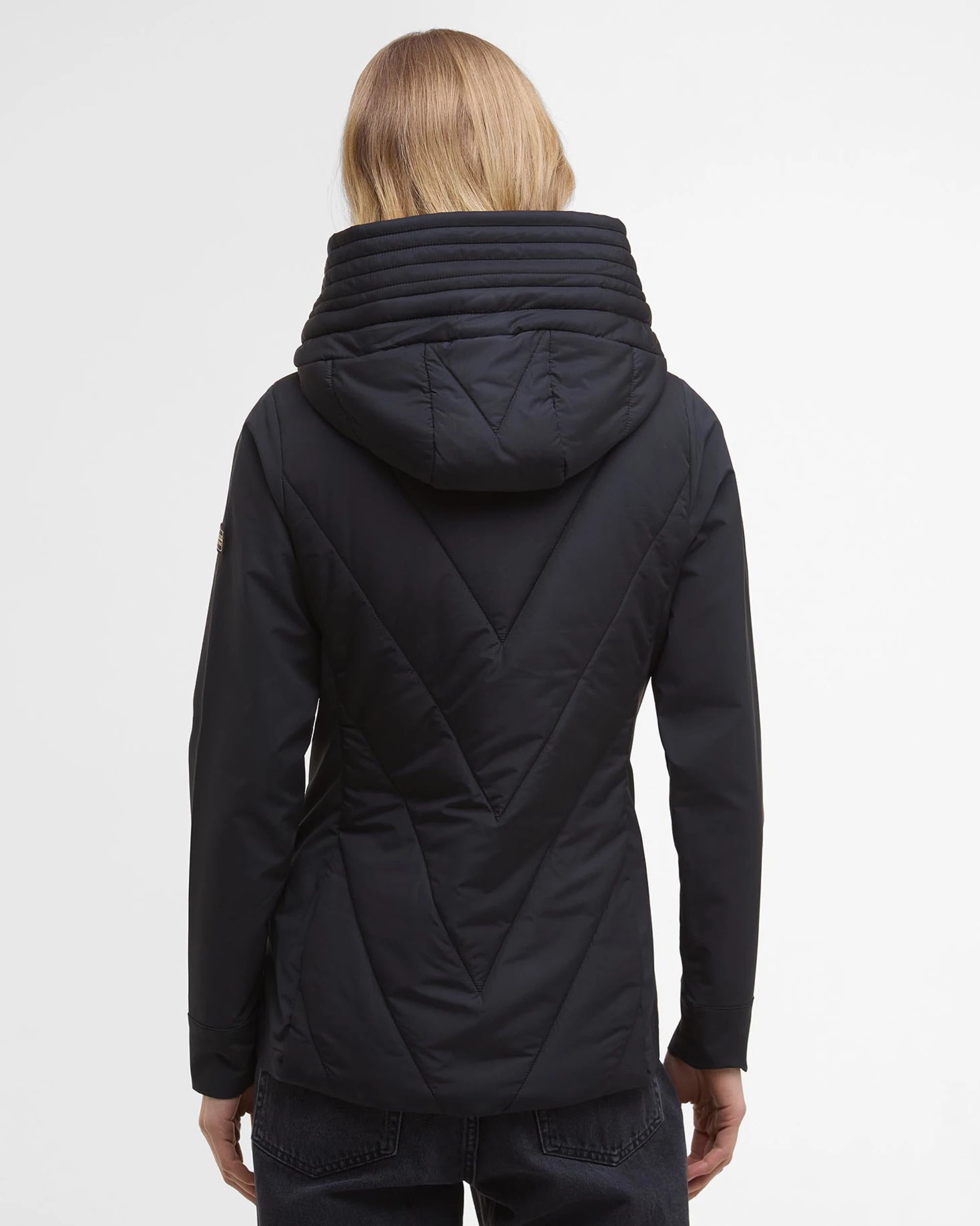 Barbour International Diablo Quilted Sweat - Black