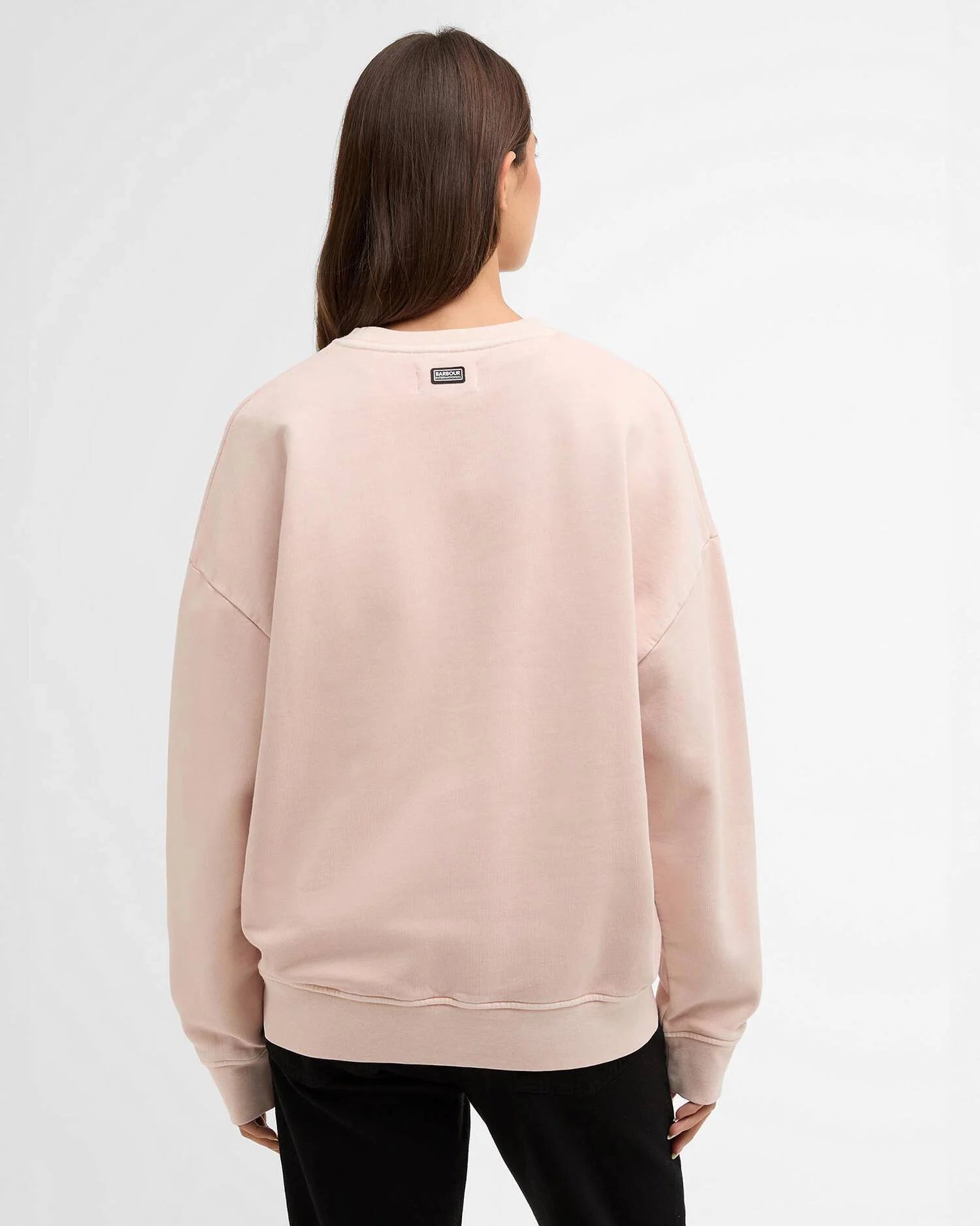 Barbour International Lyra Sweatshirt - Washed Desert Pink