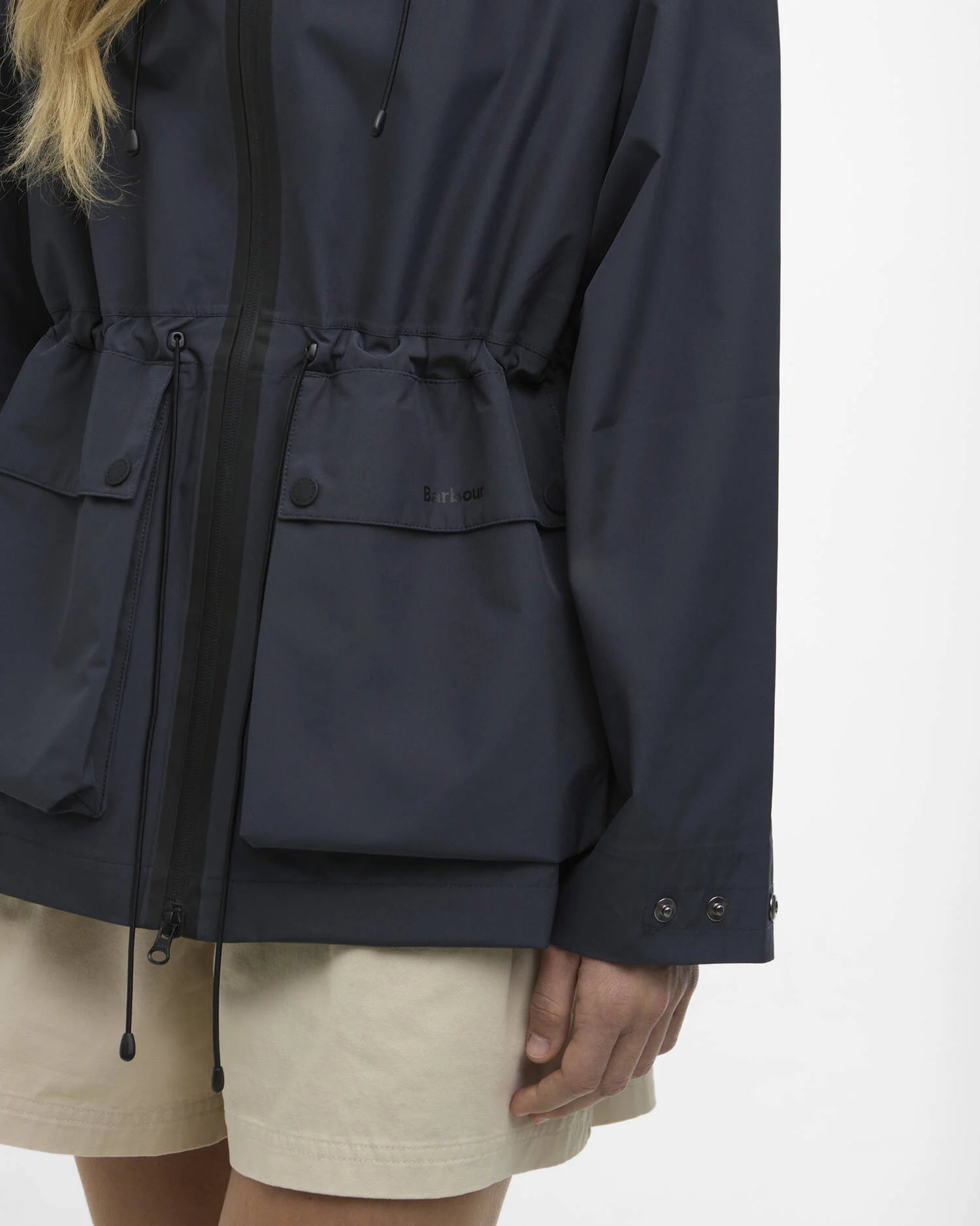 Barbour Dovecragg Waterproof Jacket - Dusk Grey