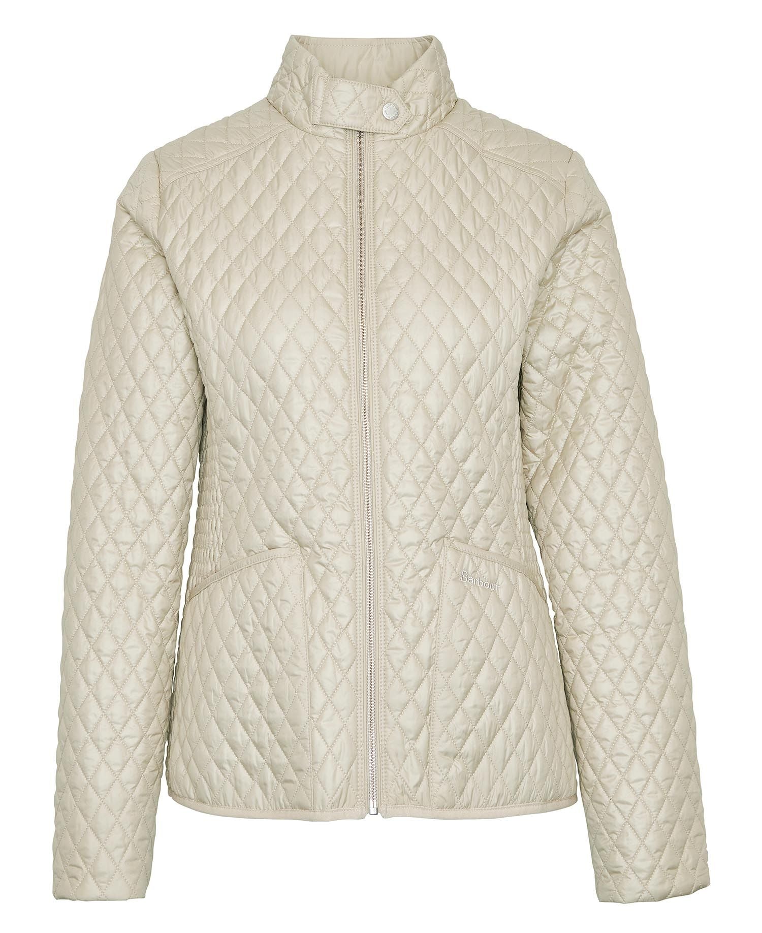 Barbour Swallow Quilted Jacket - Light Sand