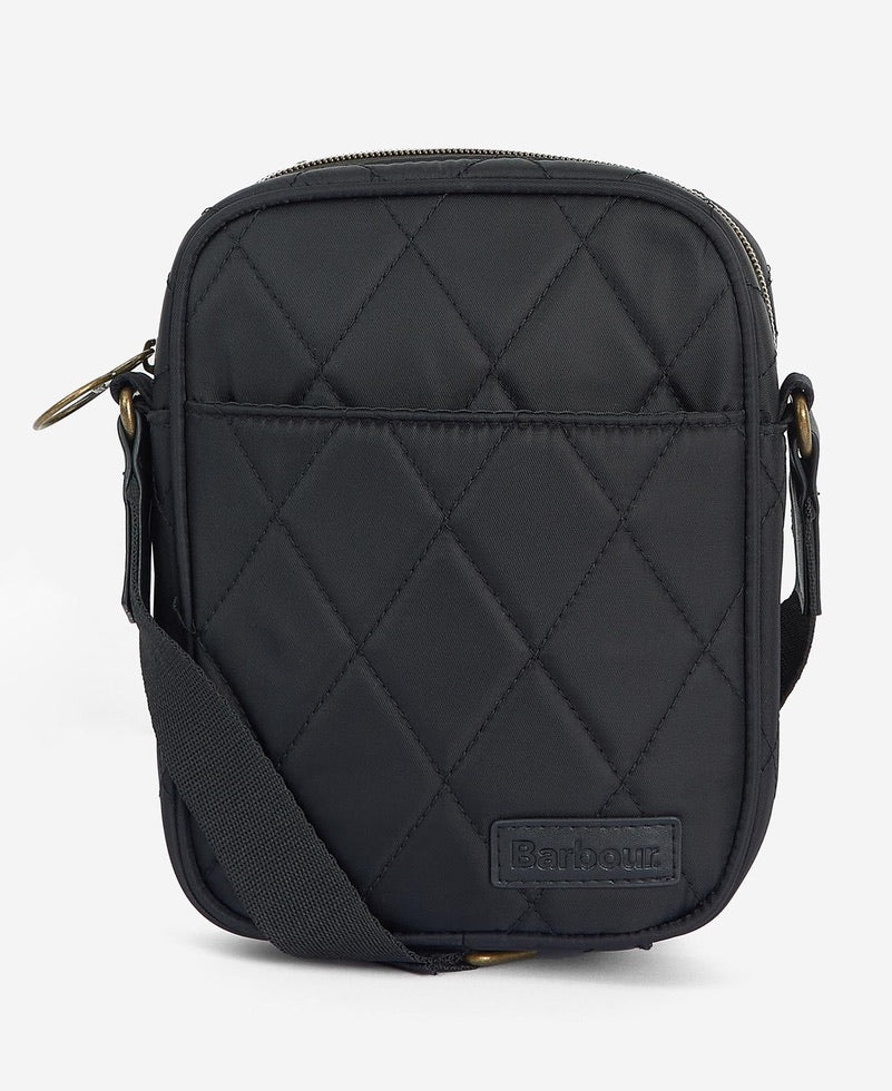 Barbour Quilted Cross Body - Black