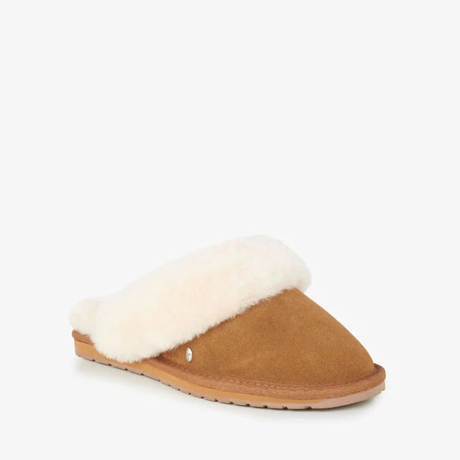 Emu Australia Jolie Slippers - Chestnut